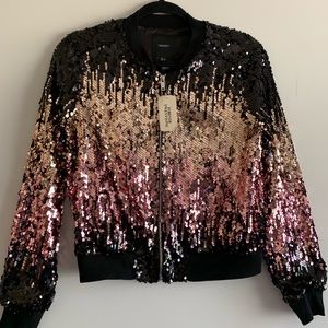 Women forever 21 sequin jacket